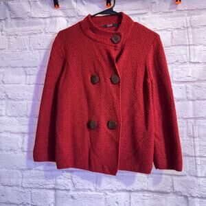 Population SZ S Button up sweater type jacket